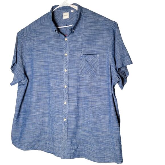ROWN Men’s 4XB (4XL) Blue Cotton Shirt 100% Breathable Casual Comfortable Top - Picture 3 of 8